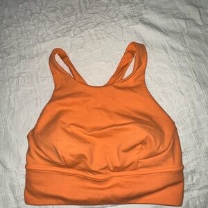 Lululemon Athletica Vibrant Orange Sports Bra